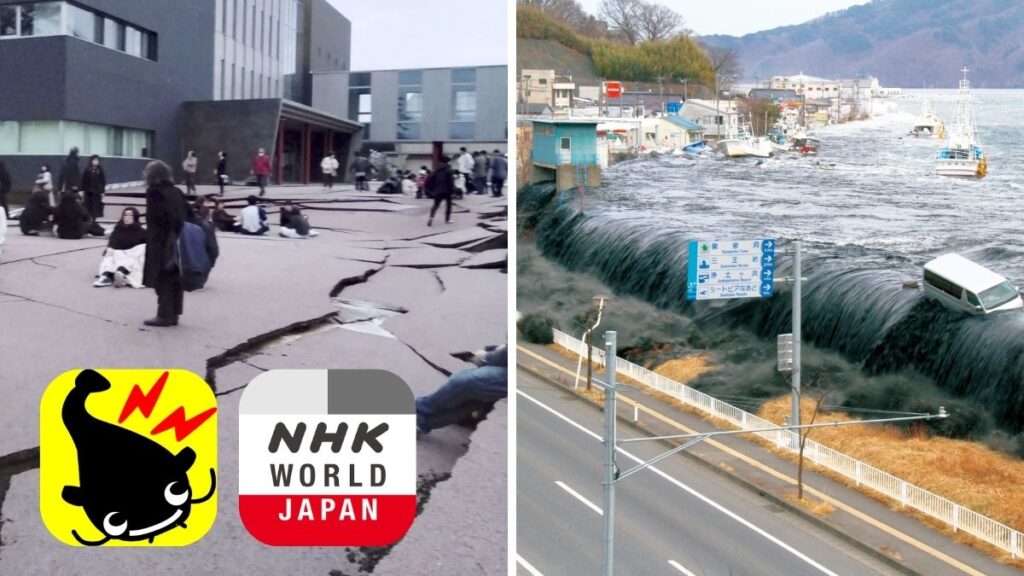 Yurekuru Call and NHK World’s Emergency App are essential when you go to Japan