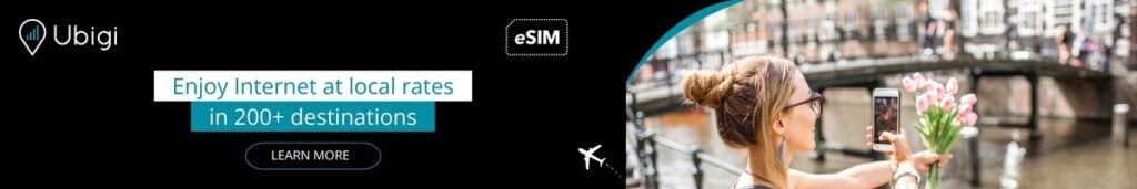 Book your eSIM data plan for Netherlands with Ubigi