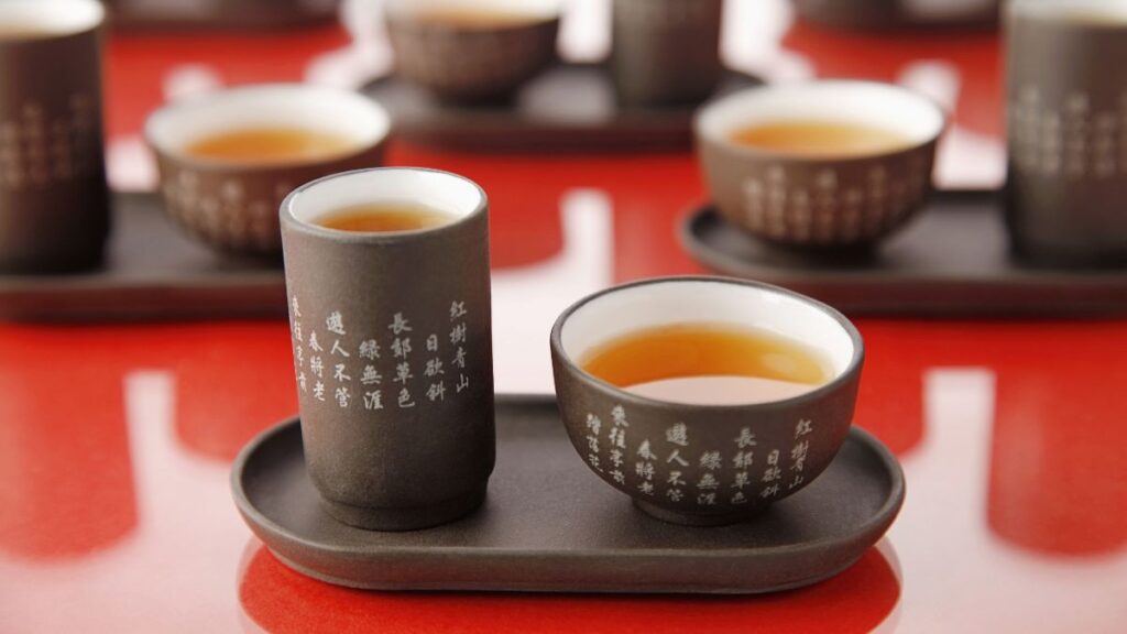 Chinesische Teesets sind ein tolles Souvenir und in Teeläden erhältlich