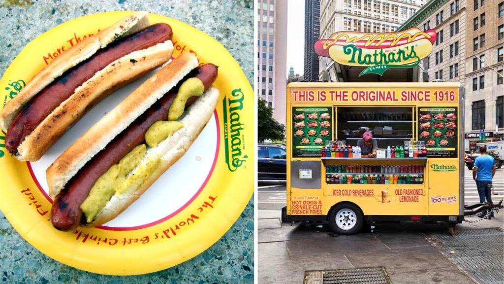 Nathan's Hot Dog est un endroit légendaire et incontournable à New York.