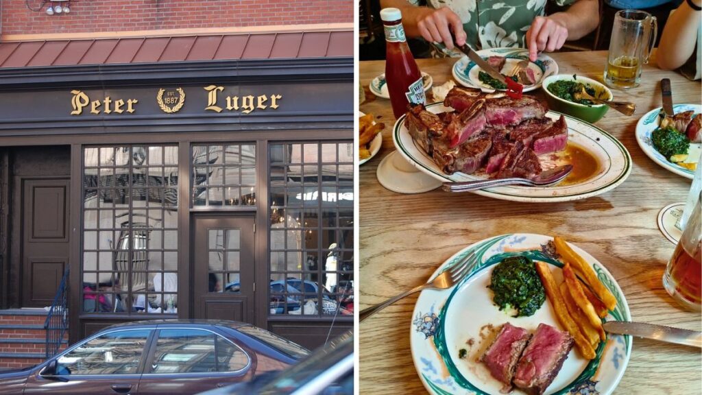 Essayez le New York Strip Steak au Peter Luger Steak House