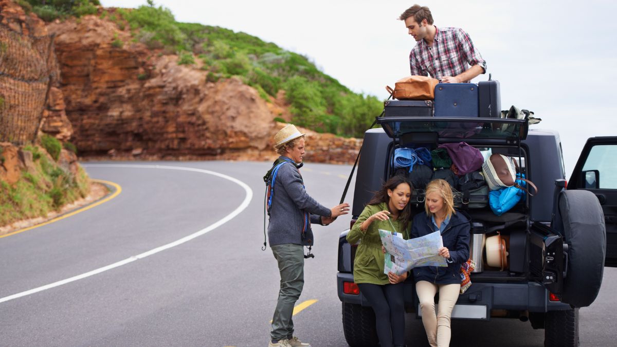 Plan out your map to visit beautiful places along the way