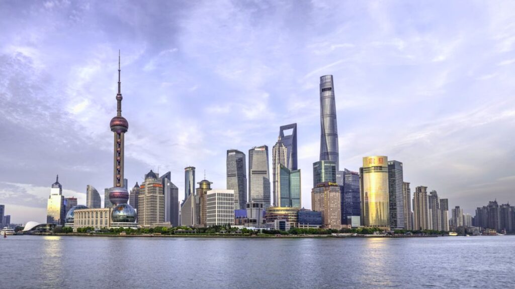 Wander around the iconic Bund in Shanghai
