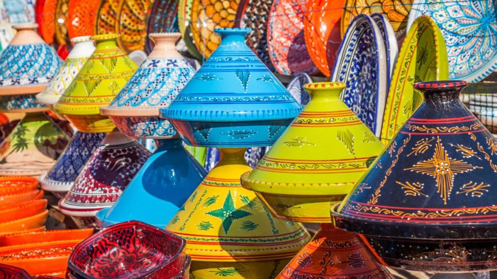 Buy ceramics and pottery in Marrakech