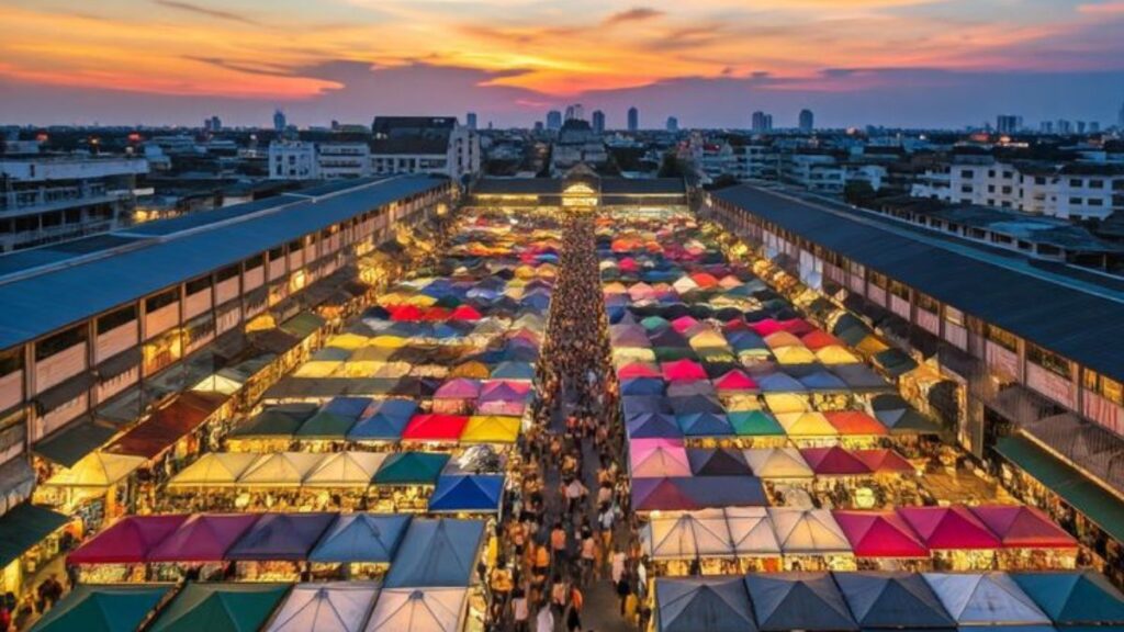 Bargain at Chatuchak Weekend Market in Bangkok