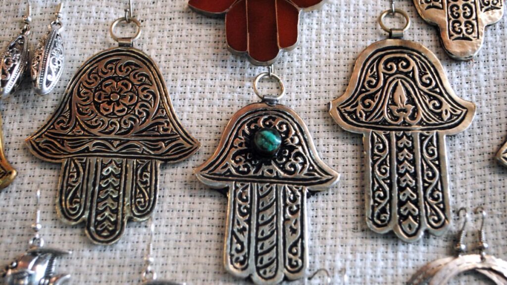 Jewelry in the Marrakech Souq