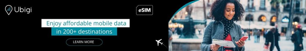 Get you data plan with Ubigi