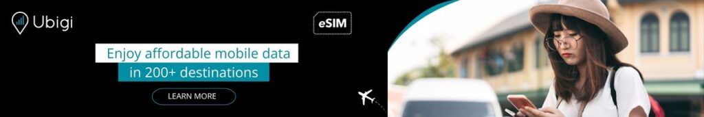 Book your eSIM data plan for Thailand with Ubigi