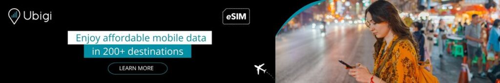 Book your eSIM data plan for Thailand with Ubigi