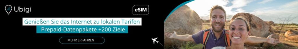 Buchen Sie Ihren eSIM-Datenplan für Australien mit Ubigi