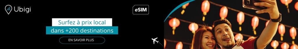Réservez votre forfait data eSIM avec Ubigi pour votre voyage en Chine