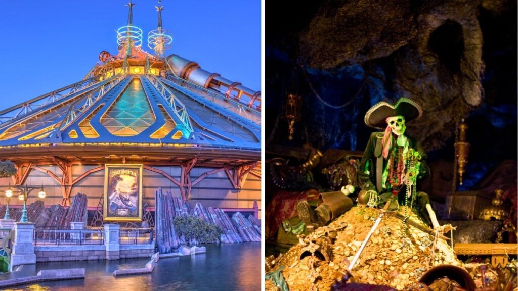 Arriving early will let you enjoy Space Mountain and Pirates of the Caribbean rides