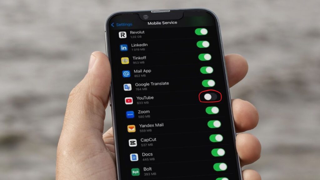 Identify which applications consume the most data