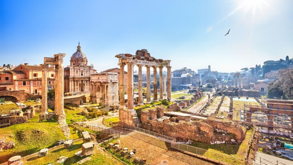Top Sehenswürdigkeiten und Erlebnisse in Rom : Forum Romanum & Palatinhügel