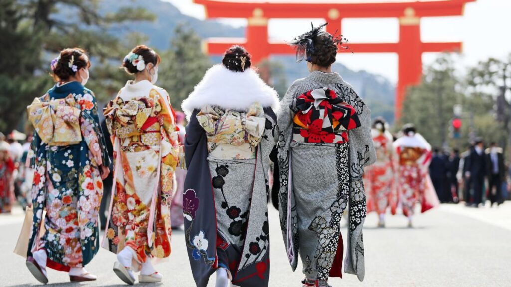 Festival japonais de la lune d'automne  : le port du kimono