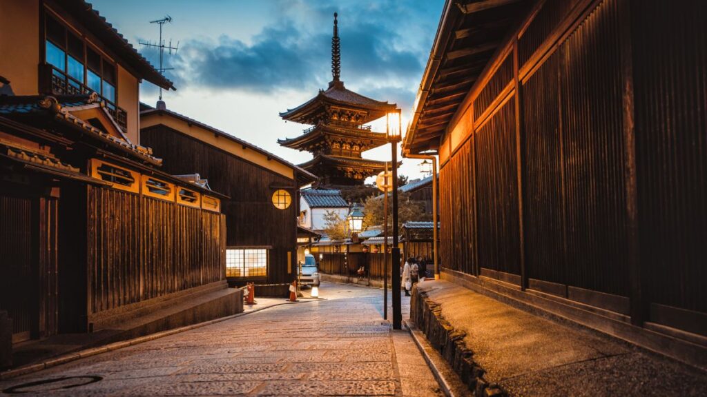 Destinations pour vos vacances scolaires en octobre : Kyoto, Japon