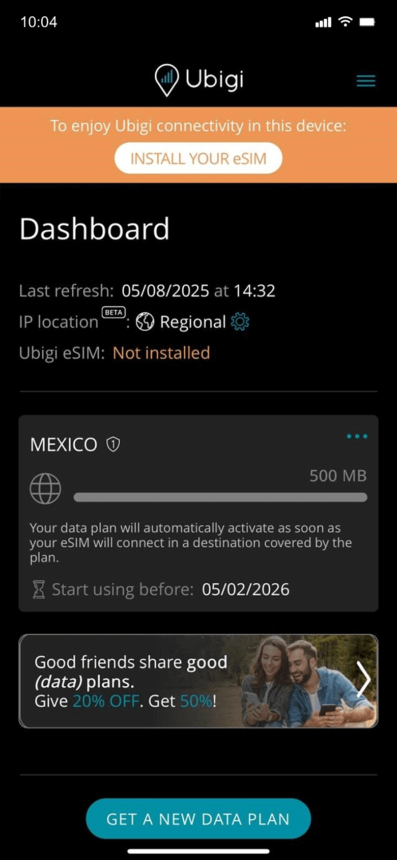 Step 3 - eSIM tutorial