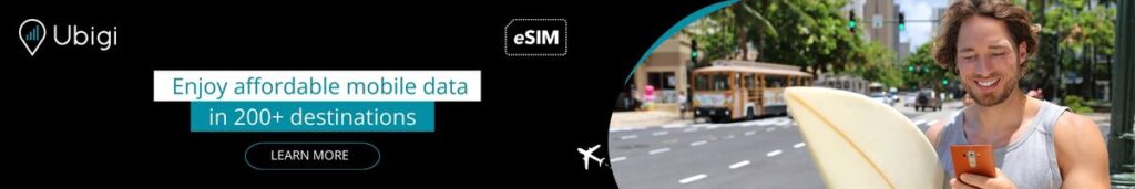 Book your eSIM data plan for USA with Ubigi