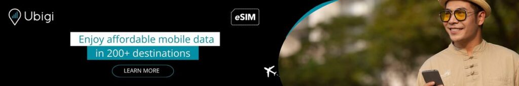 Book your eSIM data plan for Malaysia with Ubigi