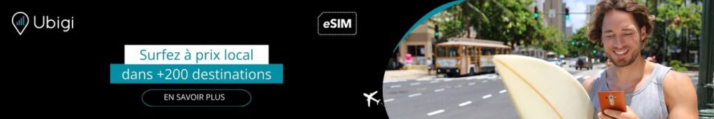 Réservez votre plan de données eSIM pour les Etats-Unis et Hawaii avec Ubigi