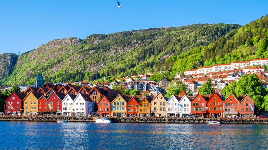 urlaub im oktober - Bergen, Norwegen