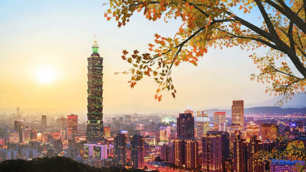 秋の休暇に最適な旅行先 /  台湾・台北