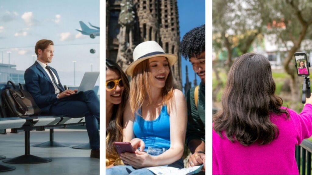 Ubigi unlimited eSIM data plans meet every types of travelers' needs