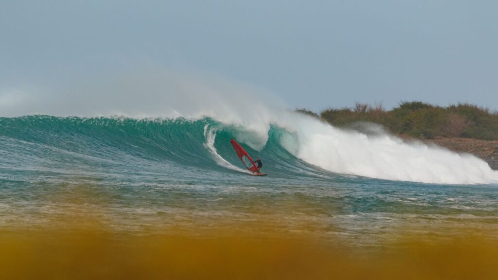 Les meilleurs endroits pour faire du windsurf par Adrien Bosson- Sal -Cape Verde