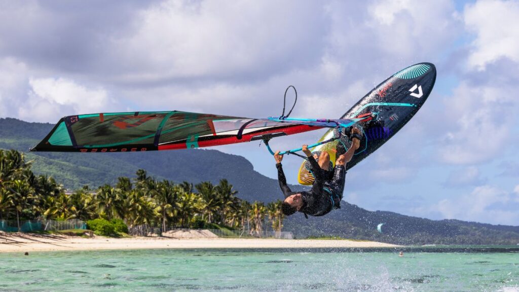 Les meilleurs endroits pour faire du windsurf par Adrien Bosson- Le Morne - Mauritius