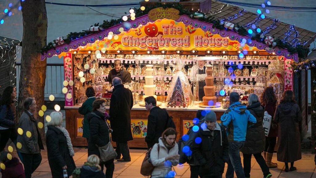 Die besten Weihnachtsmärkte in London - Southbank Centre Winter Market