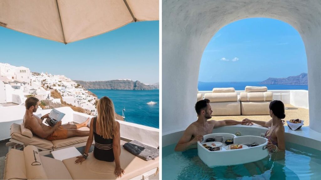 格安ハネムーン旅行先 - ギリシャ、サントリーニ島