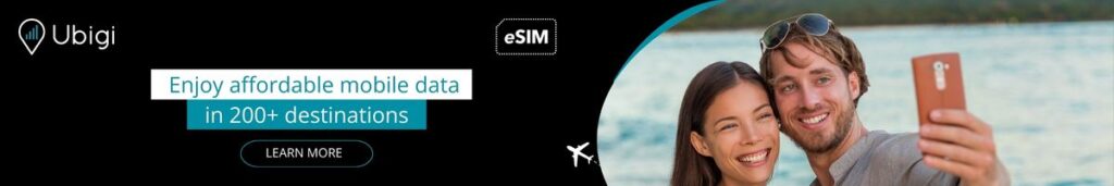 stay connected in Carribean using Ubigi eSIM