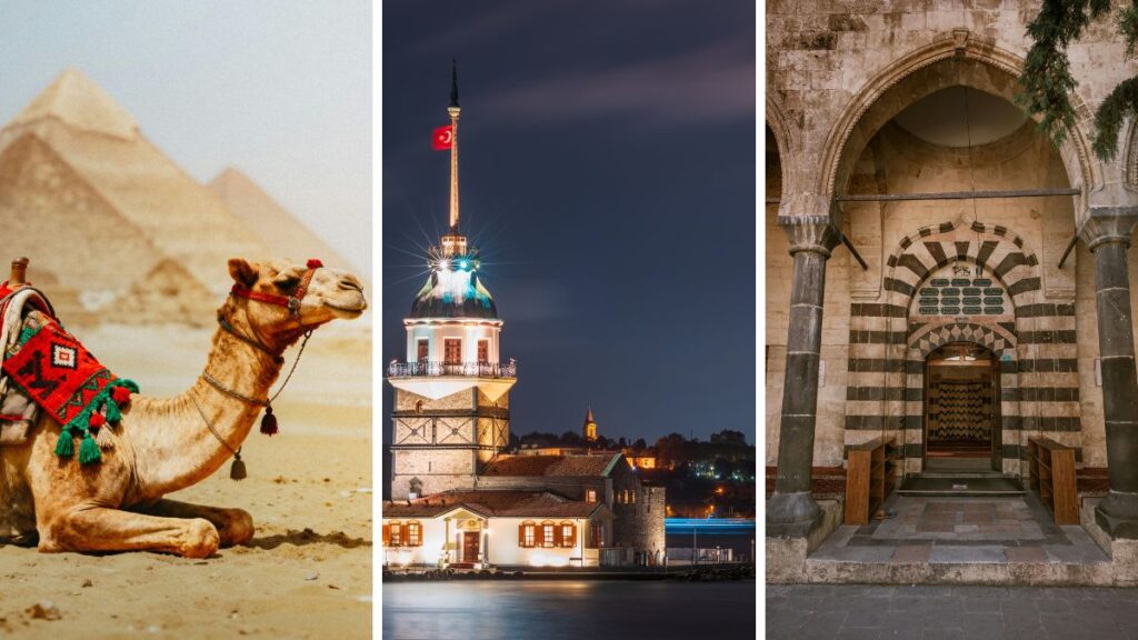 Mehrländer-Kulturroute (Israel + Jordanien + Ägypten oder Türkei + Golfstaaten)