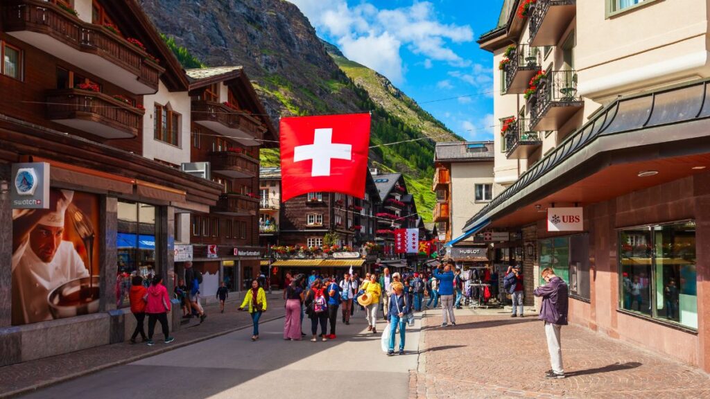 Summer in switzerland (June–August)