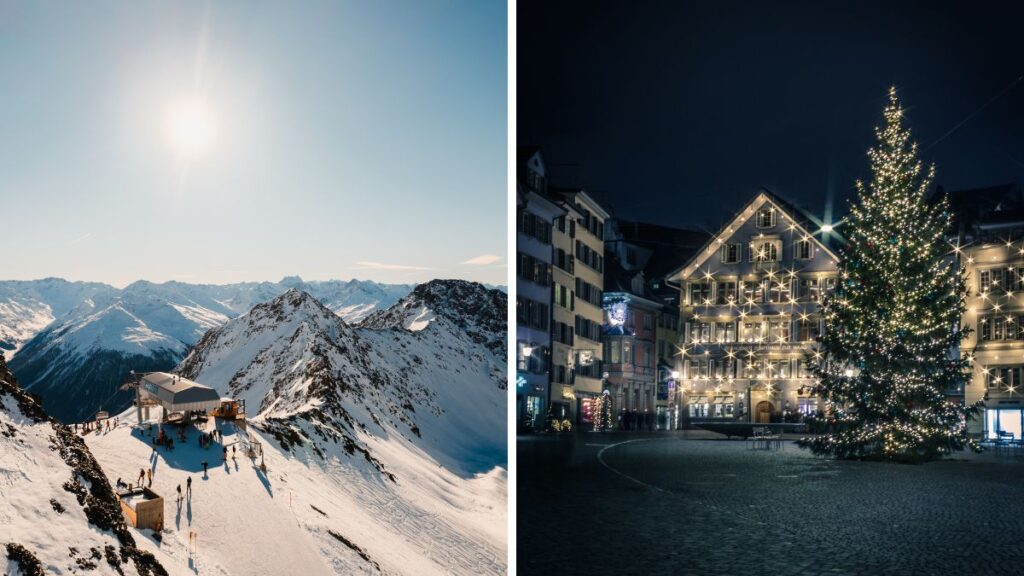 Best months to visit Switzerland- Winter (December–February)