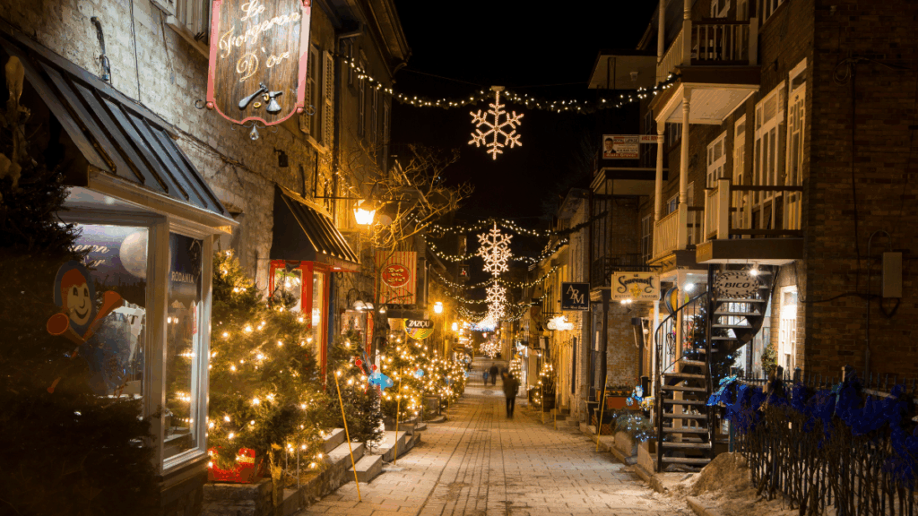 Enchanting Christmas Travel Destinations - Quebec City, Canada