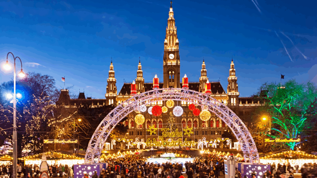 Enchanting Christmas Travel Destinations-  Vienna, Austria