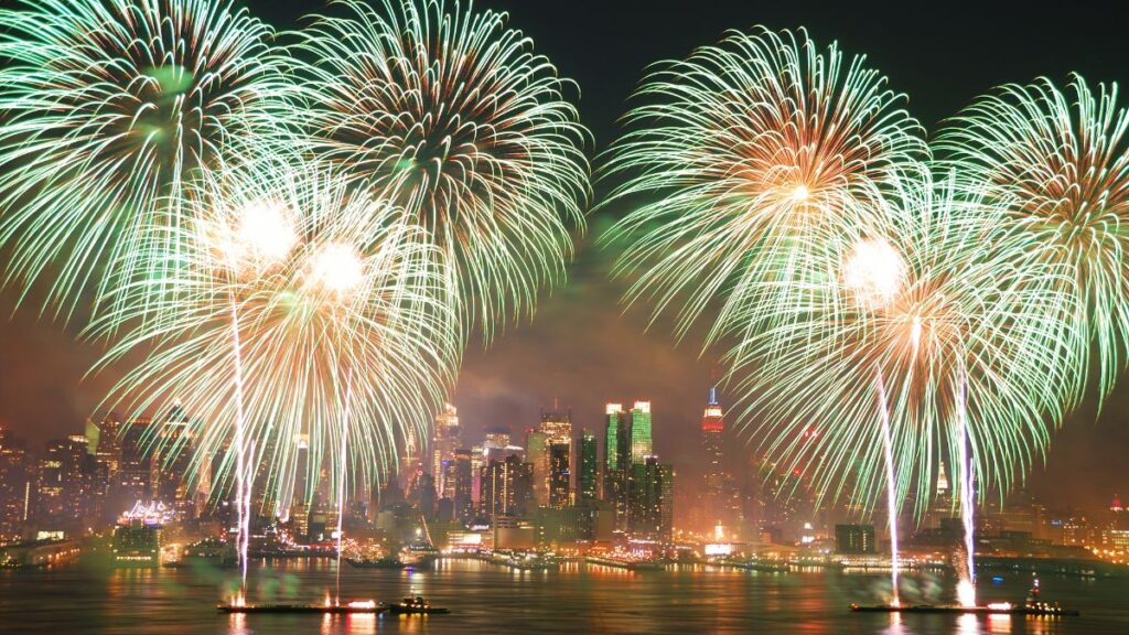 Lieux de voyage pour les célébrations du Nouvel An - New York City, USA
