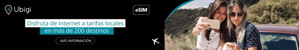 Reserve su plan de datos eSIM con Ubigi y obtenga una conectividad fiable en 200 destinos.