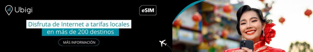 Reserva tu plan de datos eSIM con Ubigi