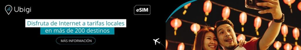 Reserva tu plan de datos eSIM con Ubigi