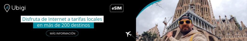 Reserve su plan de datos Ubigi eSIM para España