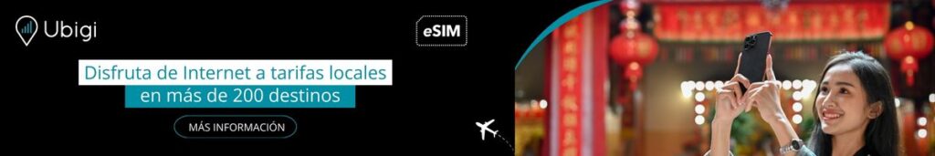 Planifique su conectividad de viaje en China con Ubigi eSIM