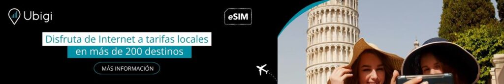 Reserva tu plan de datos eSIM con Ubigi para Italia