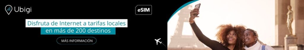 Reserve su paquete de Internet eSIM con Ubigi para Francia