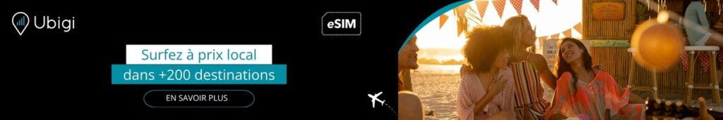 Planifier votre forfait eSIM Ubigi pour les Caraibes