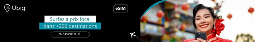 Planifier la connectivité de votre voyage en Chine avec Ubigi eSIM