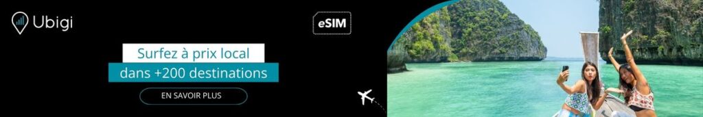 Réservez votre forfait eSIM à Bali avec Ubigi
