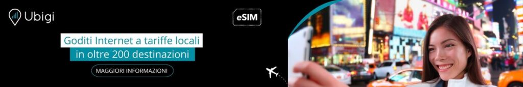 Prenotate il vostro pacchetto dati eSIM con Ubigi per gli Stati Uniti