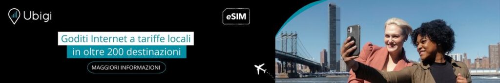 Prenota il tuo pacchetto dati eSIM con Ubigi per gli USA